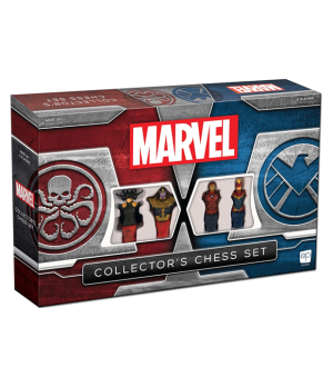 Juego de ajedrez de coleccionista Marvel – Iron Man vs Thanos